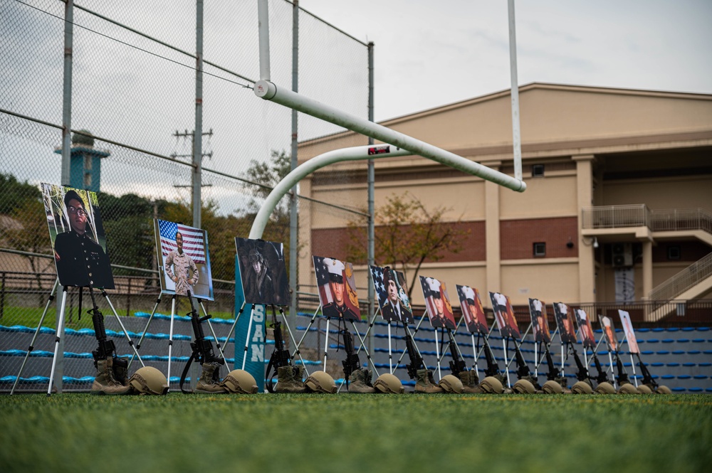 51st Security Forces memorial ruck march