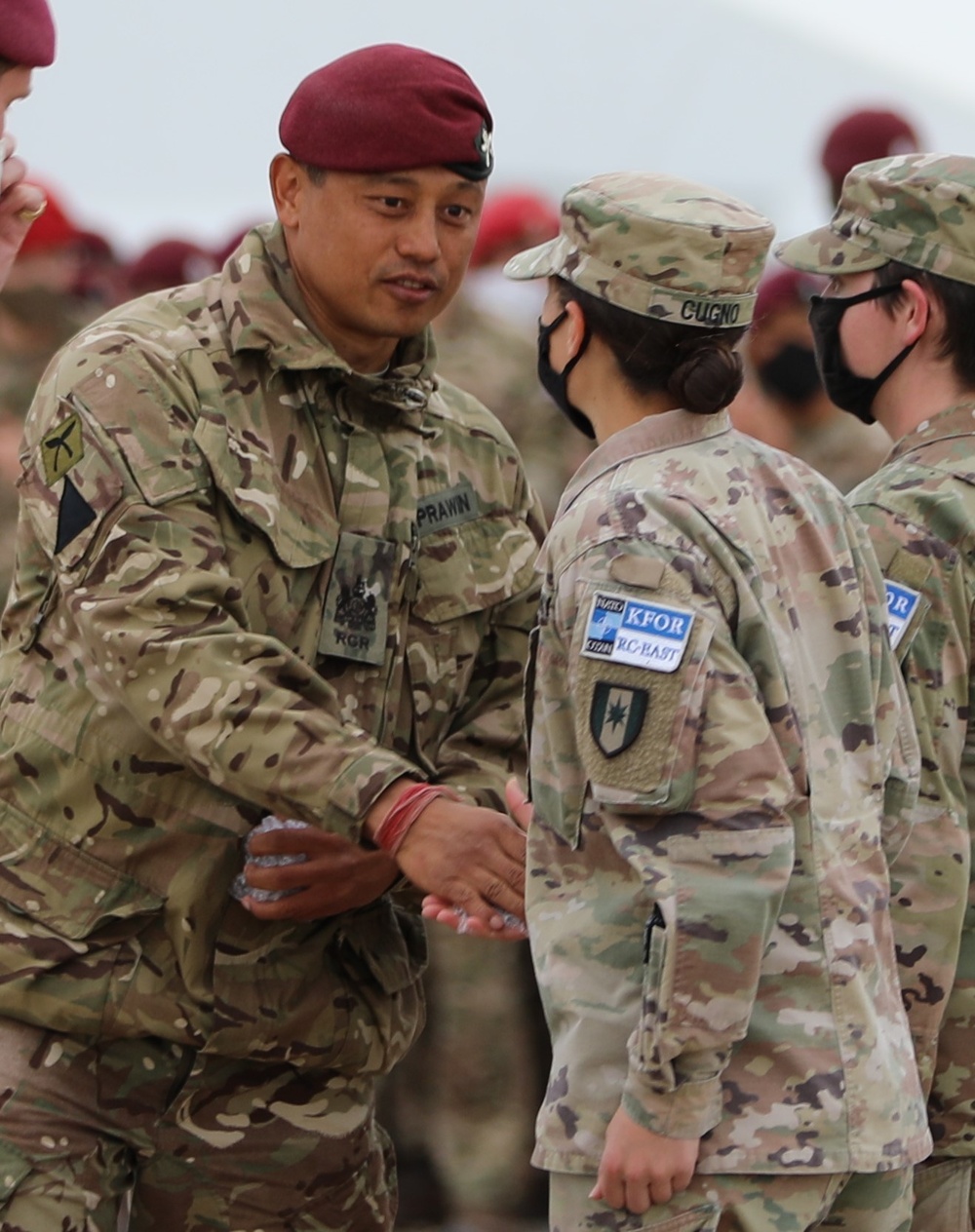 Regional Command - East holds farewell ceremony for British Royal Gurkhas