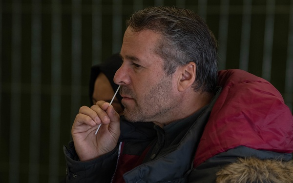 Ramstein administers antigen tests, influenza vaccine to evacuees