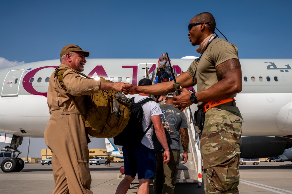 Al Udeid assists American civilians and allies
