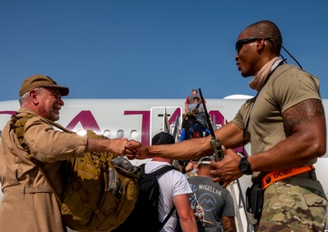 Al Udeid assists American civilians and allies