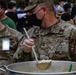 Afghan Personnel And Task Force Eagle Celebrate Kebab Event