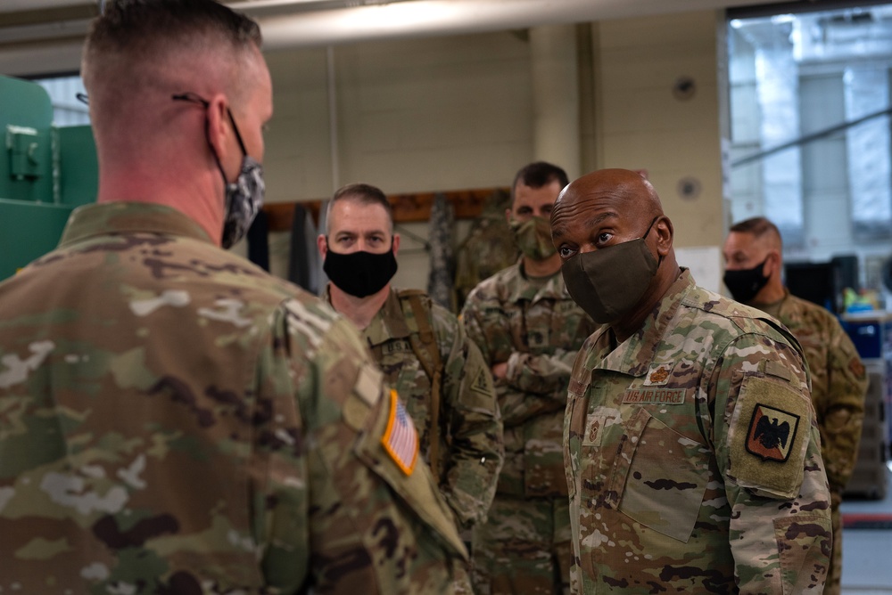 SEA Whitehead visits the Connecticut National Guard