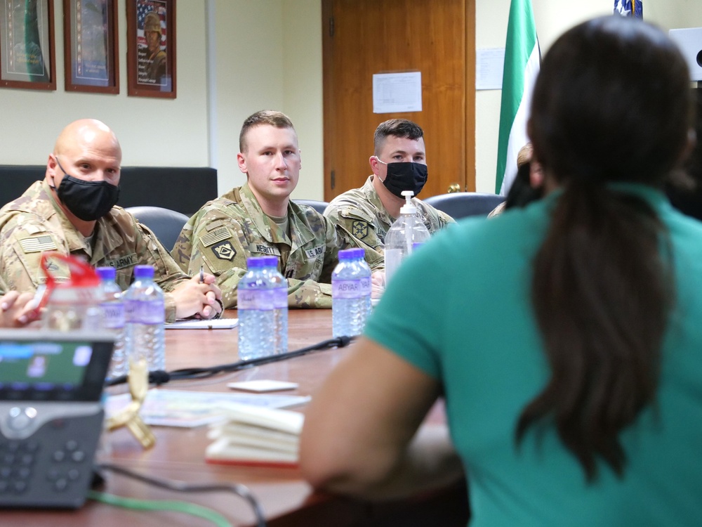 SARC’s stationed in Kuwait team up to collaborate and discuss SHARP Program