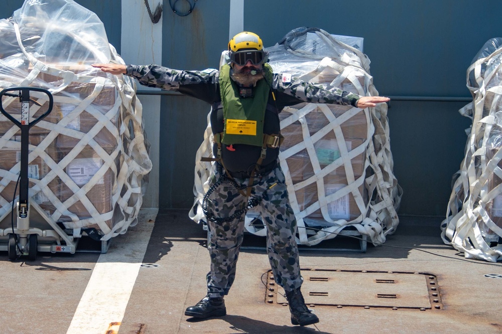 USS Carl Vinson Strike Group Conducts Bilateral Exercise with Royal Australian Navy