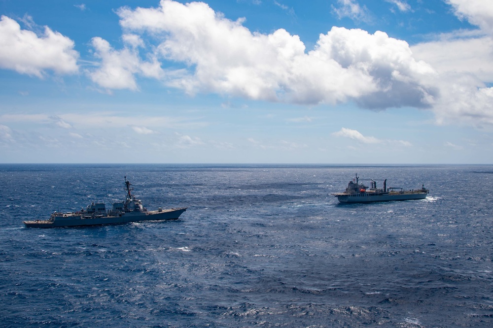 USS Carl Vinson Carrier Strike Group Conducts Bilateral Exercise with Royal Australian Navy