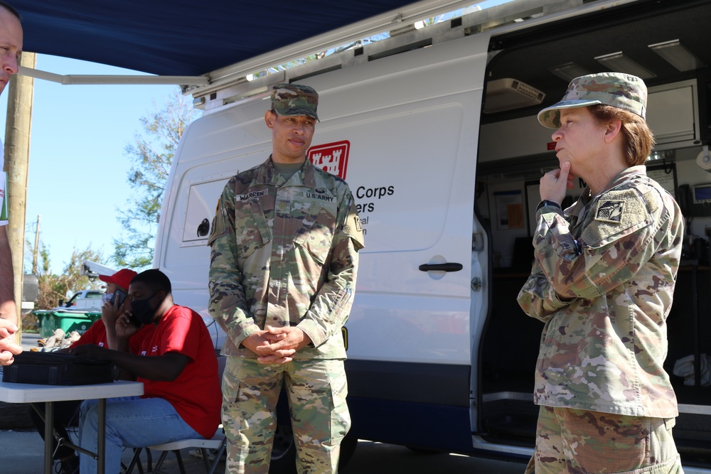 Hurricane Ida: Blue Roof ROE Cut Off, Louisiana