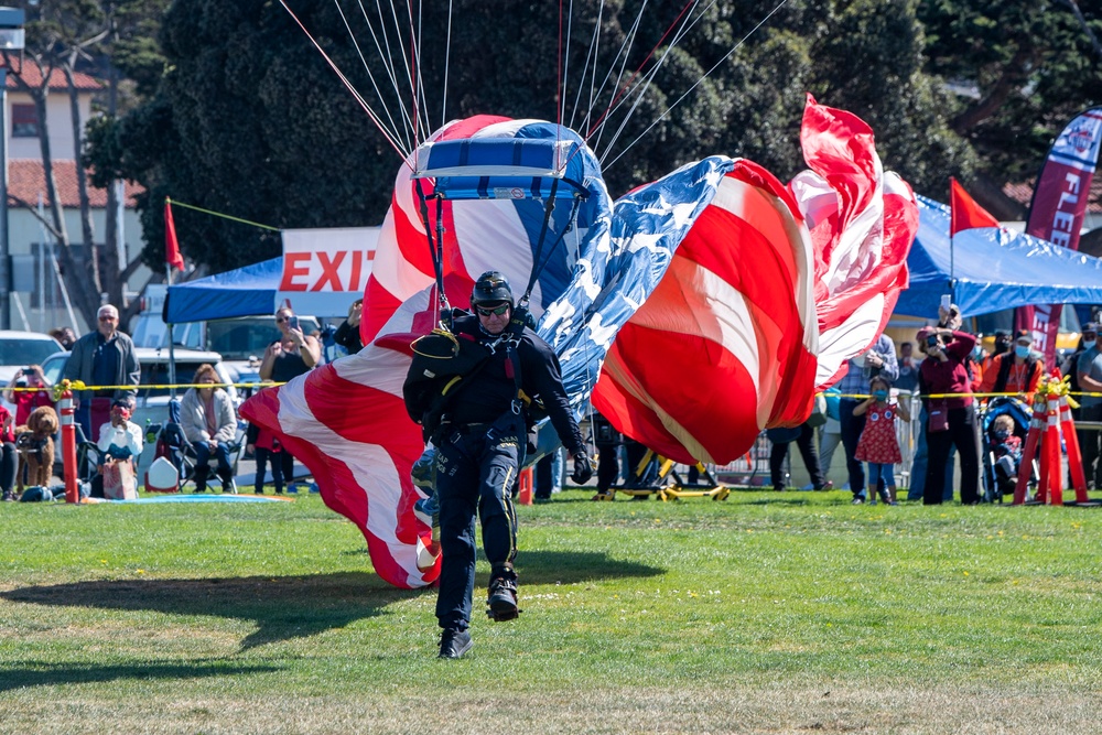 Leapfrogs perform during SFFW 2021 Air Show