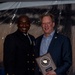 Rear Adm. Barnett presents Awards to SFFW Associates