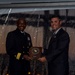 Rear Adm. Barnett presents Awards to SFFW Associates