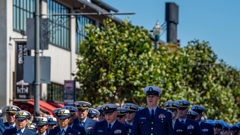 Service Members participate in Italian Heritage Parade during SFFW
