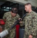 U.S. Navy Seabees with NMCB-5 conduct 3-M spot check