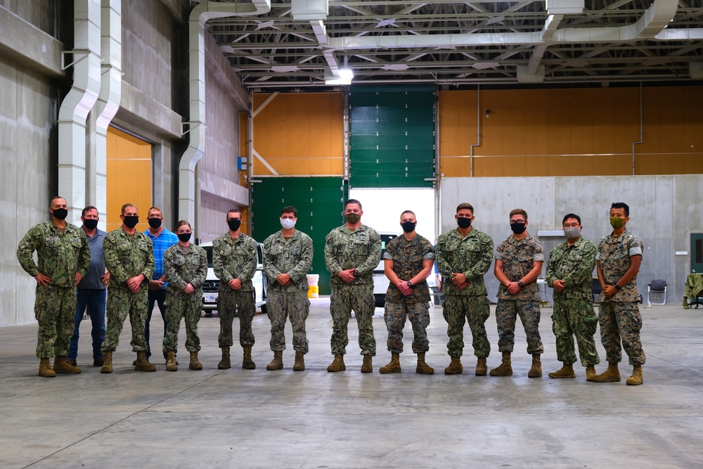 NMCB-5 and 9th ESB support Mobile Fleet Hospital