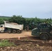 U.S. Navy Seabees with NMCB-5 work on Marpo Heights Road project