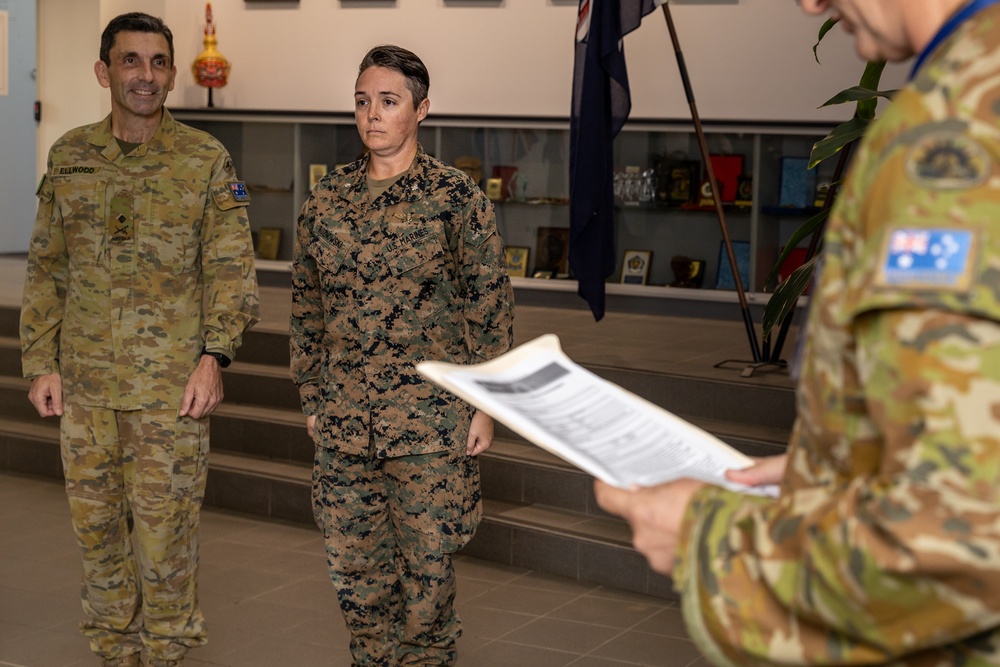 MRF-D CO and OpsO receive award from ADF