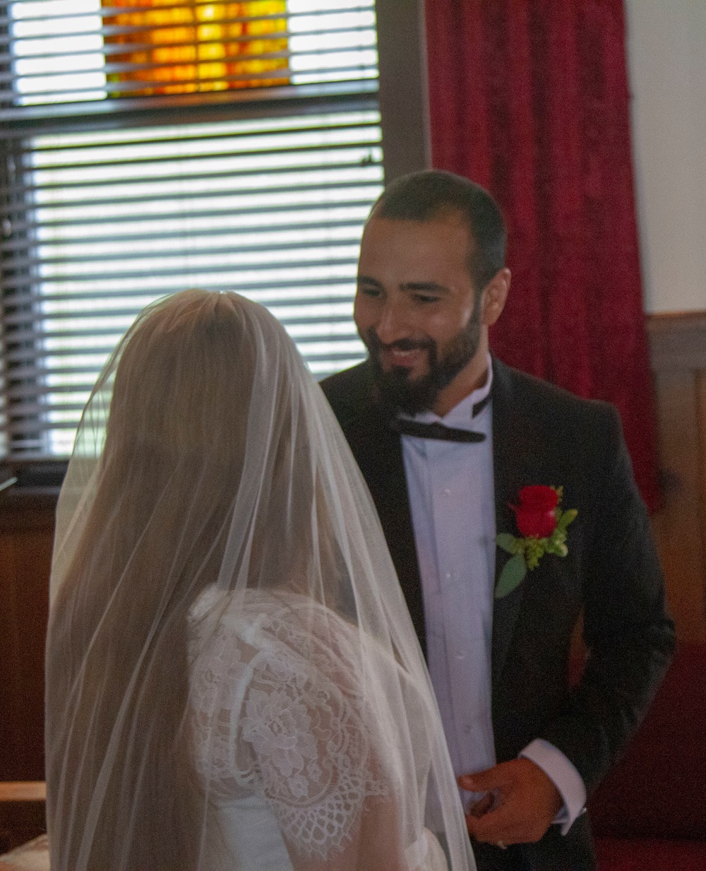 An Afghan family has their wedding at Camp Atterbury