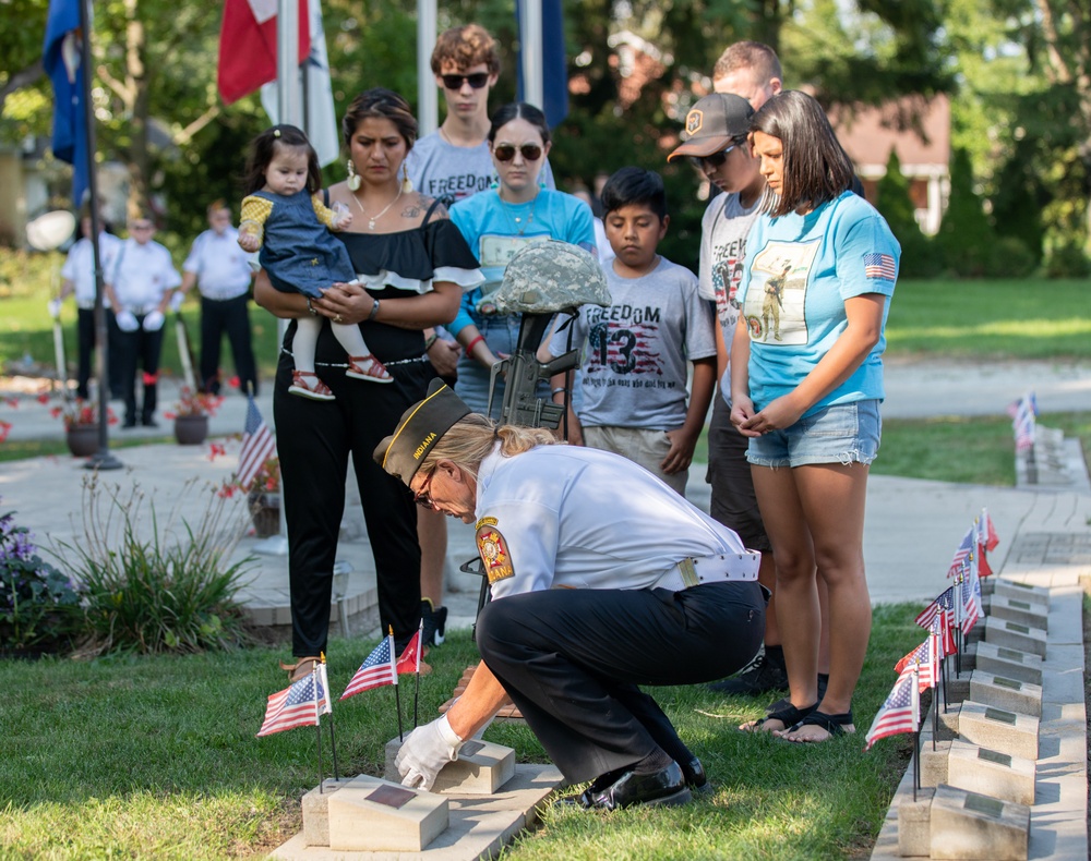 TF Atterbury: Memorial service honors Marine Cpl. Humberto Sanchez