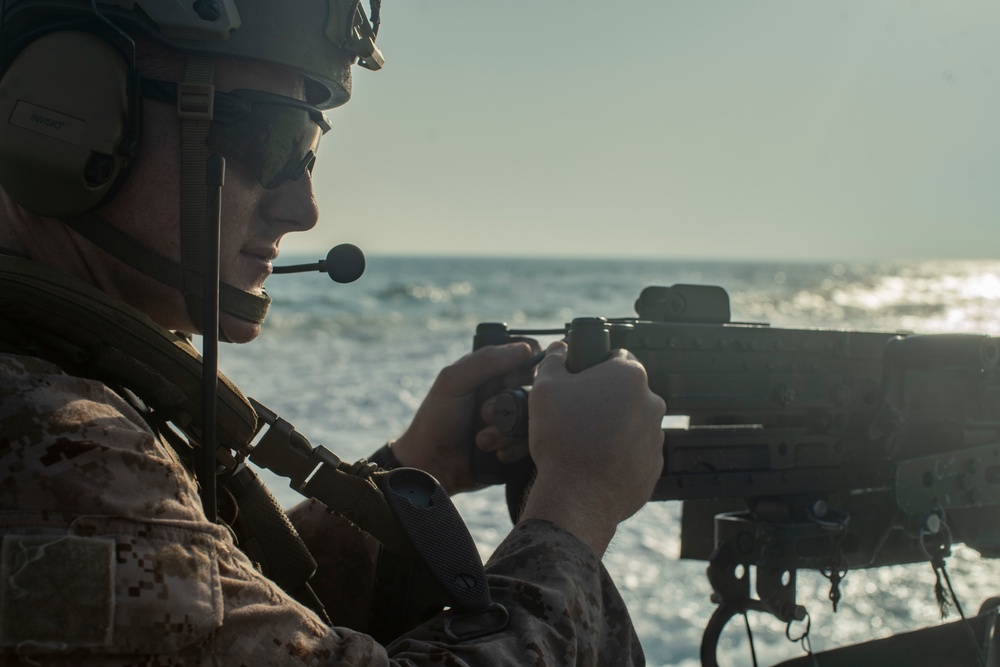 11th MEU ADRD boat team conducts maritime navigation training in Arabian Gulf