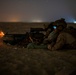 11th MEU ADRD conducts night machine gun range in Kuwait