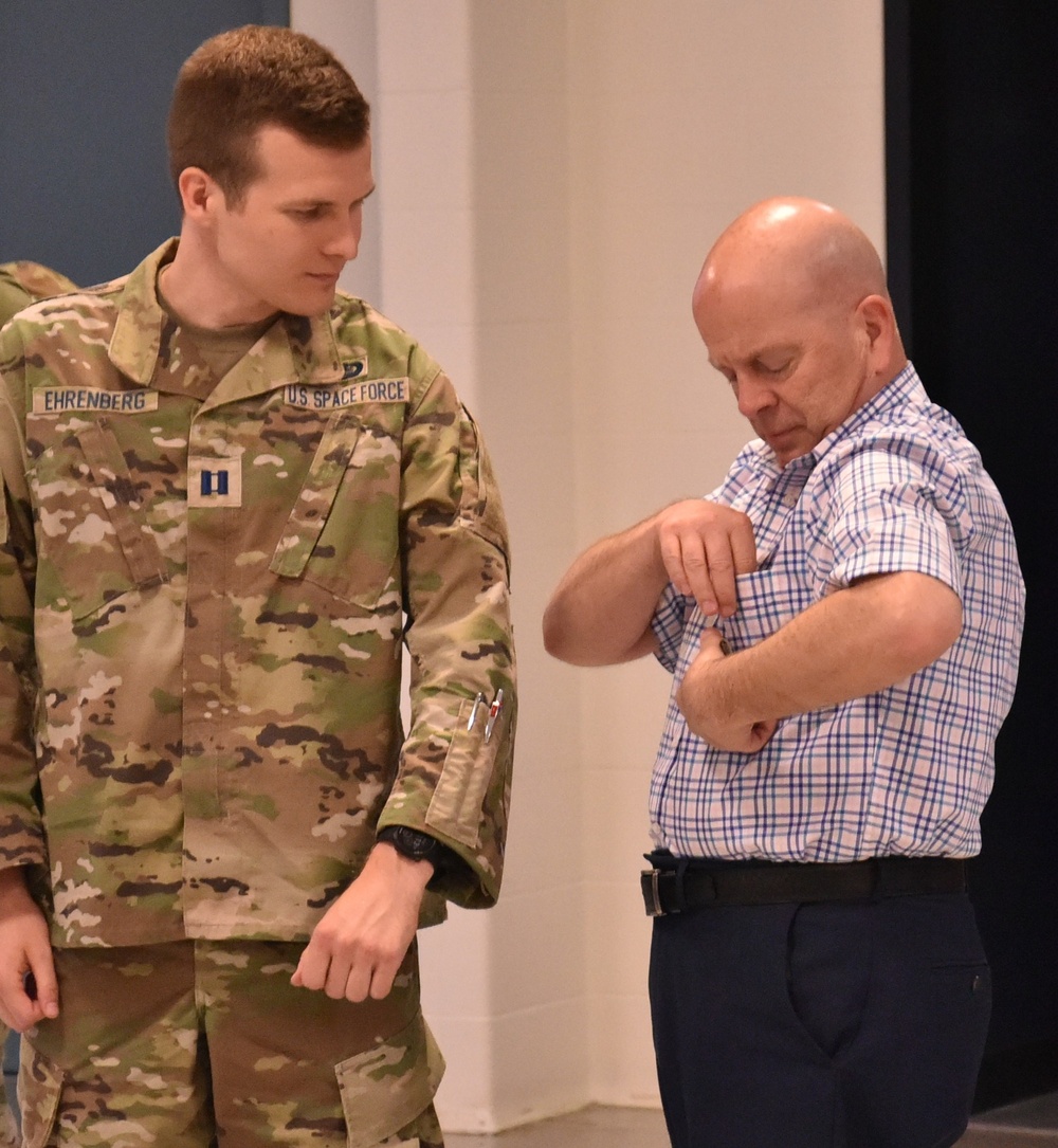 First Guardians from AFRL’s Materials and Manufacturing Directorate inducted into Space Force
