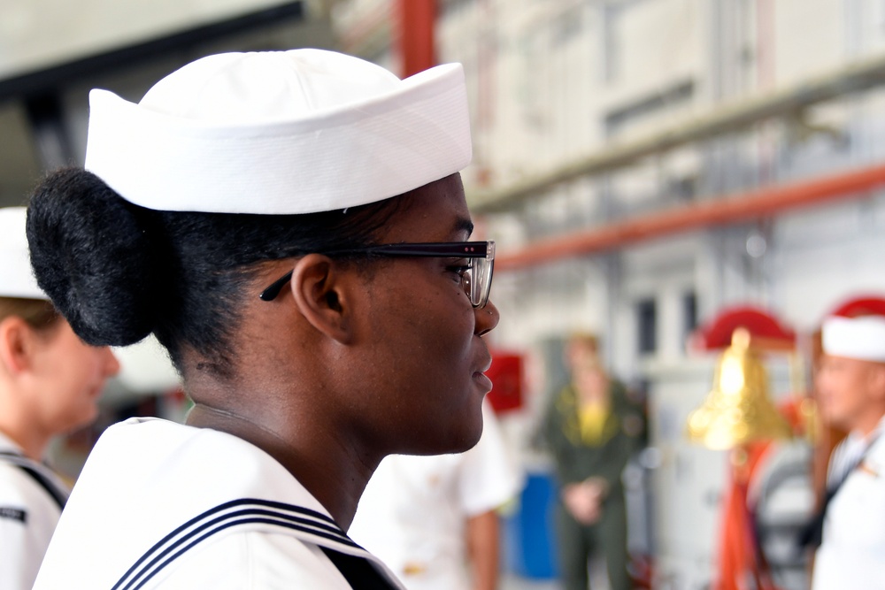 Liberty Bells Hold Change of Command