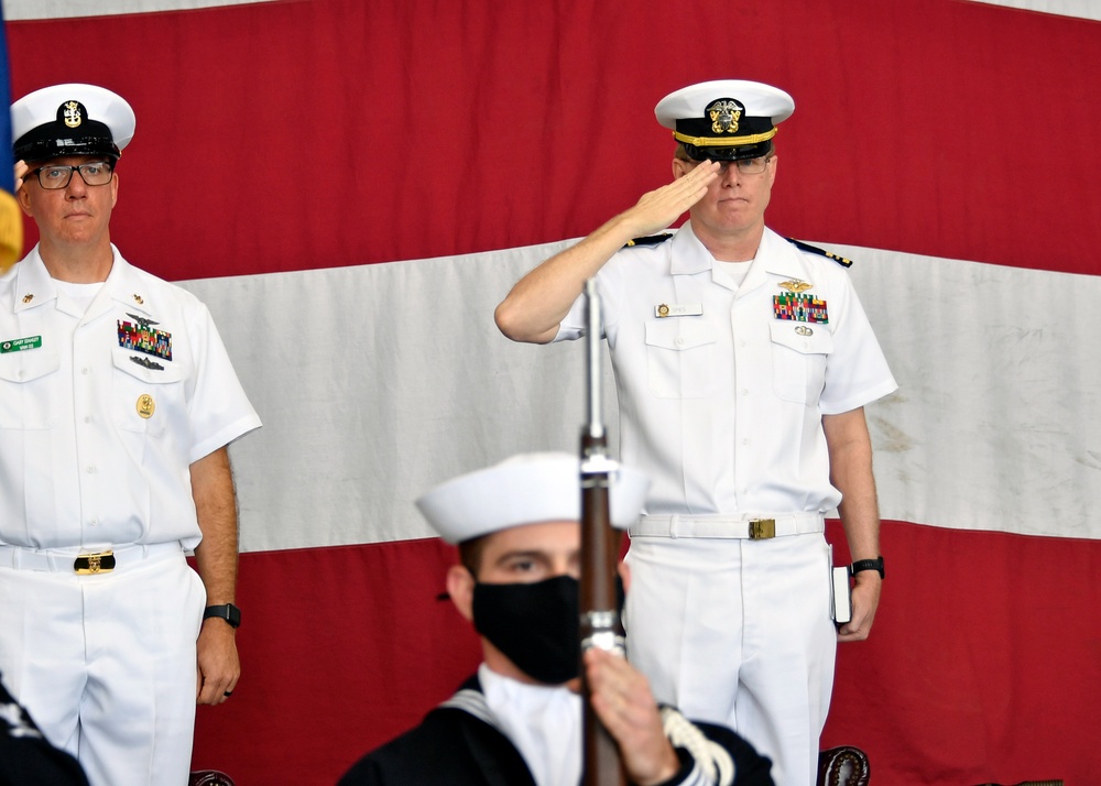 Liberty Bells Hold Change of Command