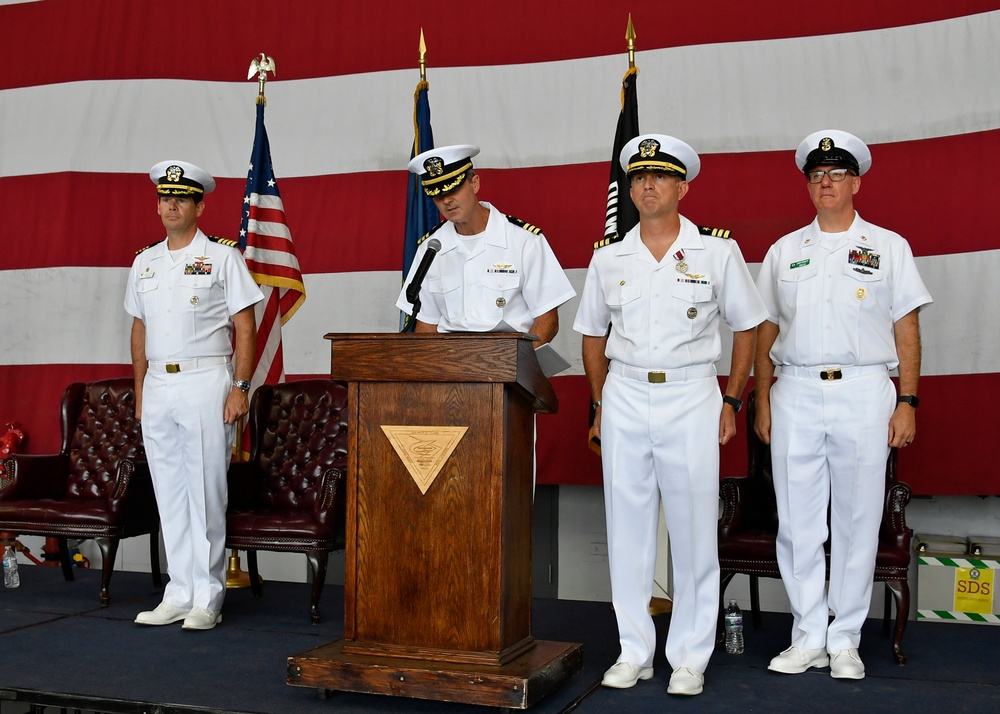 Liberty Bells Hold Change of Command