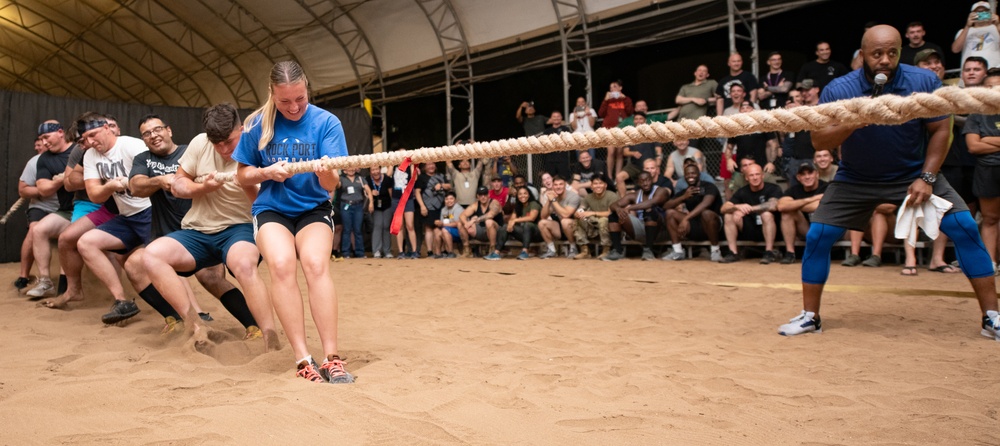 Tug O' War Captain's Cup at Camp Lemonnier