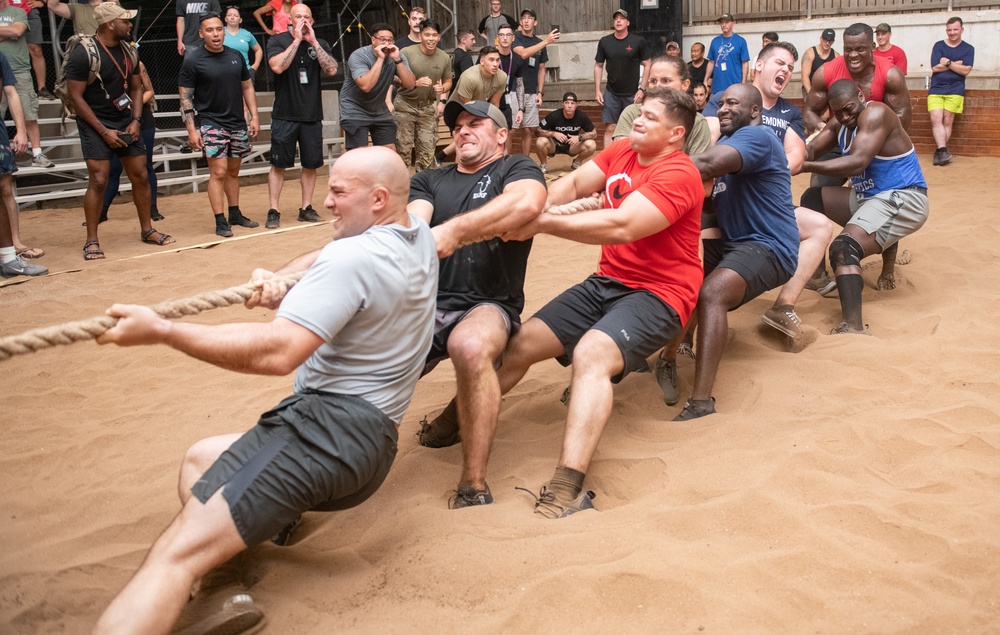 Tug O' War Captain's Cup at Camp Lemonnier