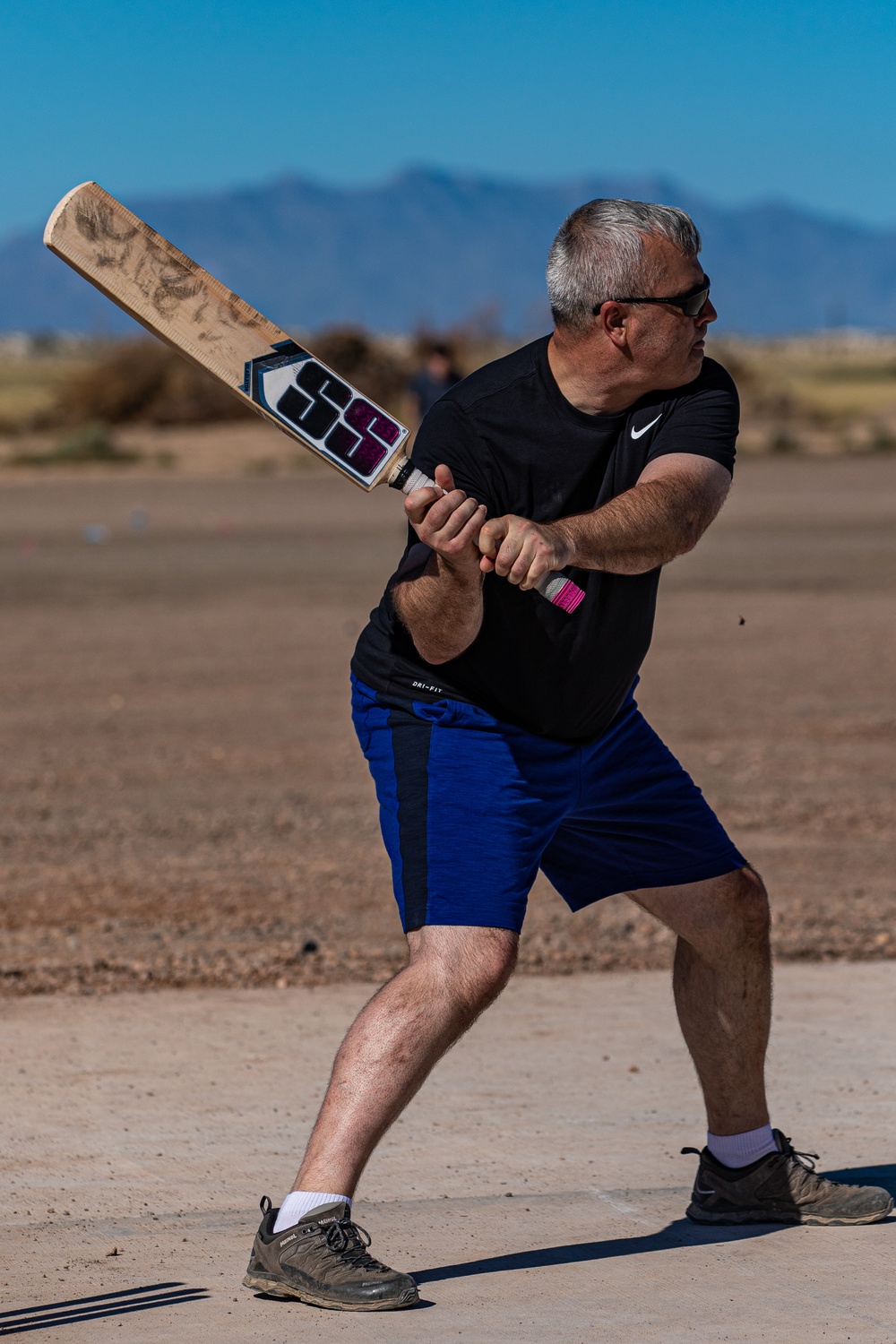 Task Force Holloman hosts cricket game with Afghan evacuees