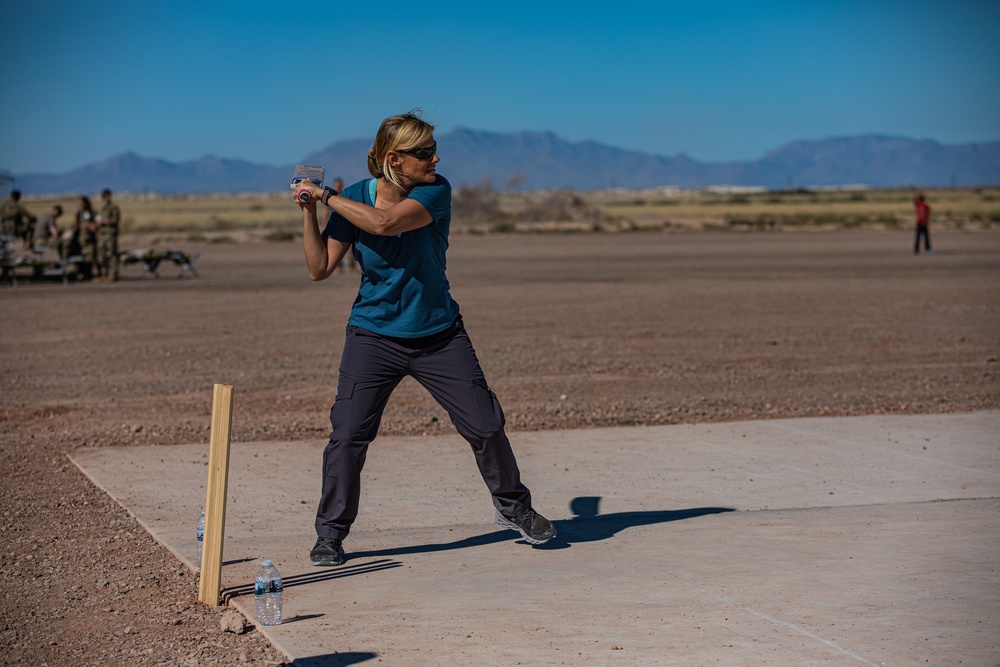 Task Force Holloman hosts cricket game with Afghan evacuees