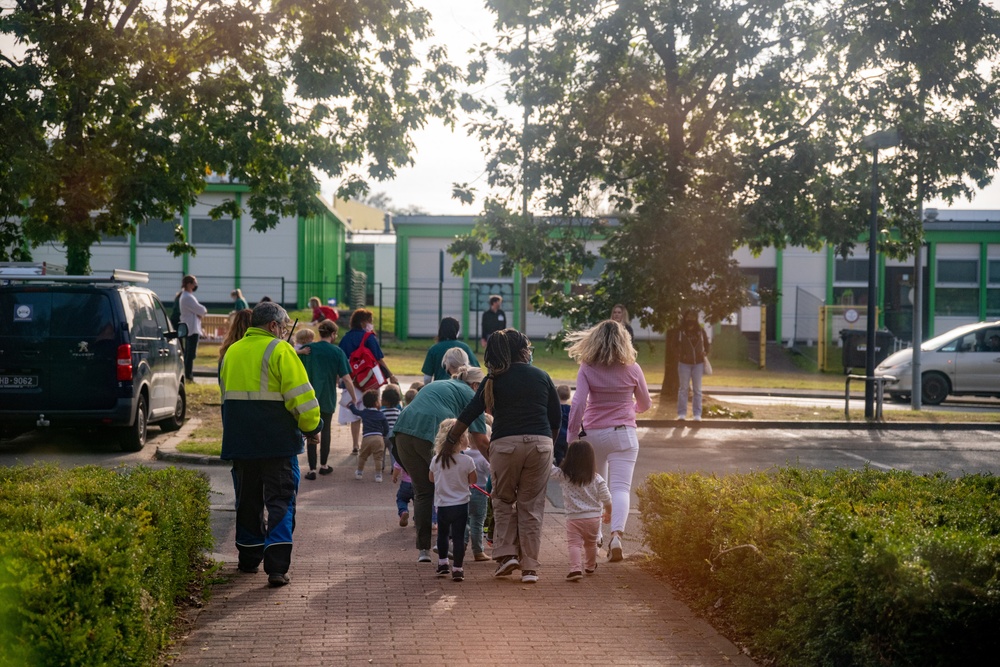 SHAPE CDC Fire Drill For Fire Prevention Week