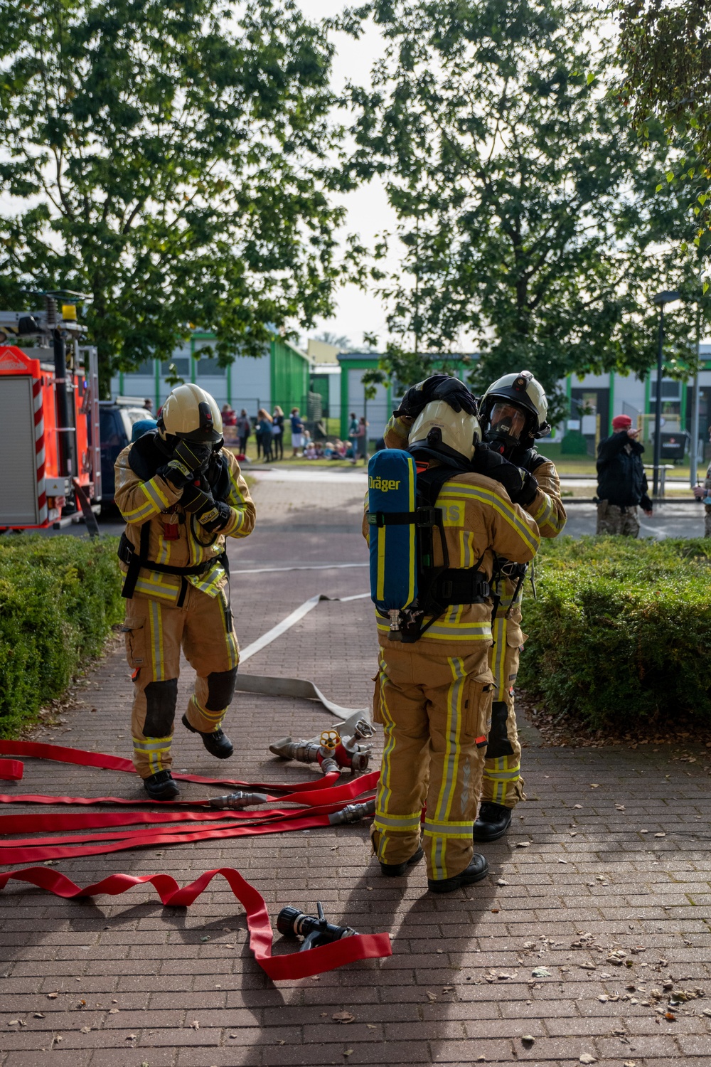 SHAPE CDC Fire Drill For Fire Prevention Week