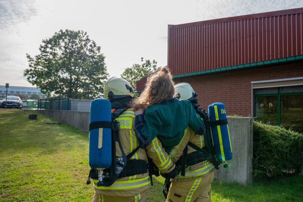 SHAPE CDC Fire Drill For Fire Prevention Week