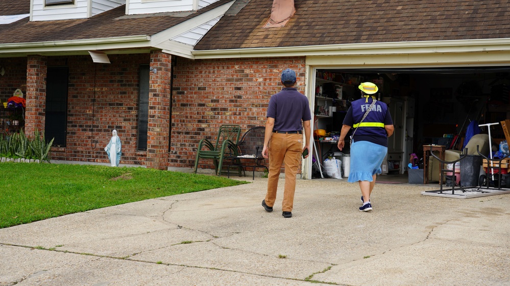 Hurricane Ida: Destrehan Disaster Survivor Assistance Canvassing