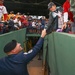 SFS manager recognized at Red Sox game