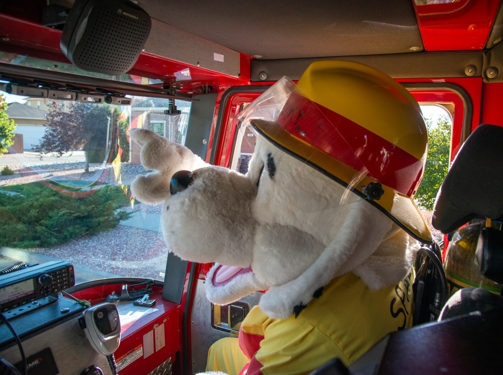 Fun at the fire prevention parade