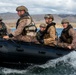 3rd MAW helo pulls Recon Marines out of water during wet SPIE rigging