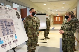HHC Commander Briefs Rear Adm. Pamela Miller, Command Surgeon of the U.S. Indo-Pacific Command