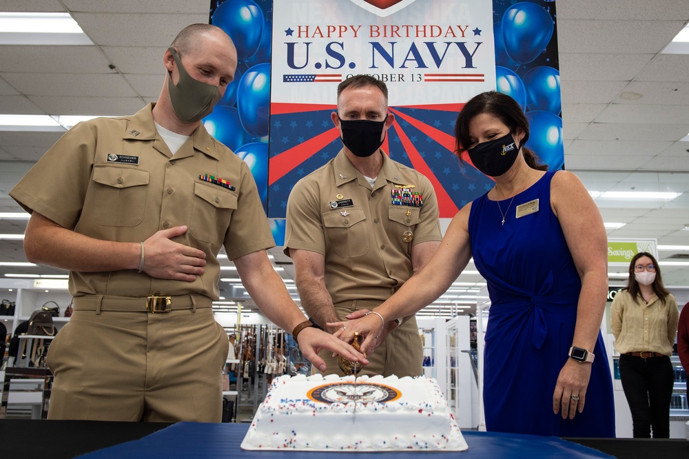 CFAY Celebrates The 246th Navy Birthday