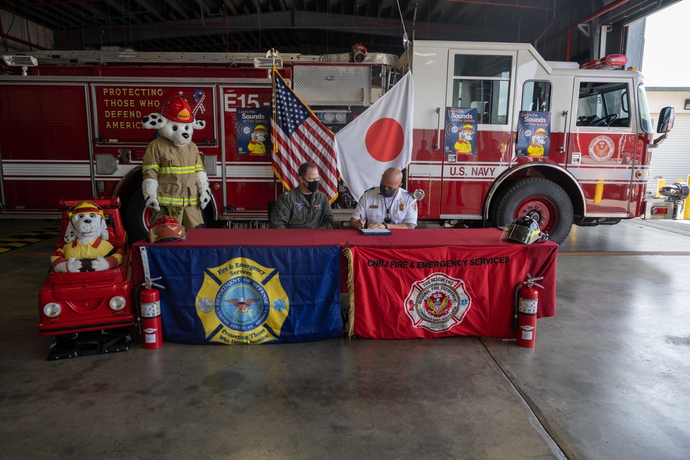 DVIDS Images CFAO Fire Prevention Month Proclamation Signing [Image