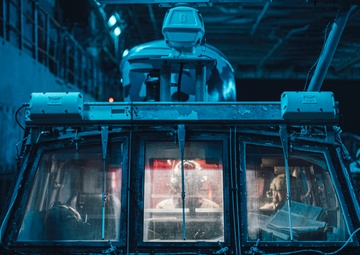 LAR Co. platoon reinforcement exercise aboard USS Portland