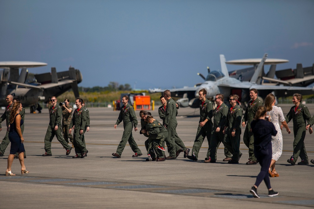 No Place Like Home: CVW-5 returns from deployment with 5th,7th fleet