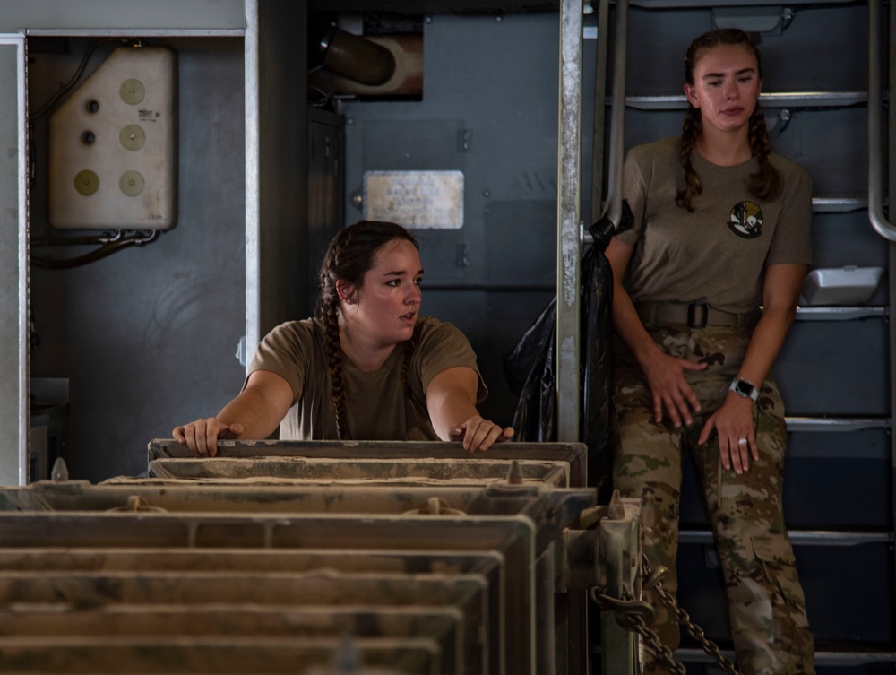 AUAB all female aircrew takes charge