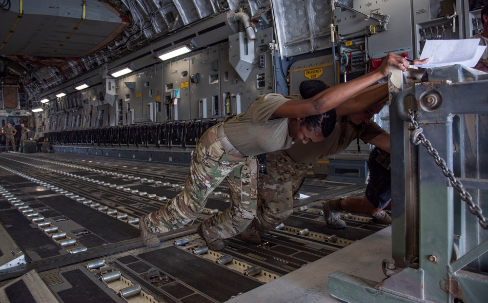 AUAB all female aircrew takes charge