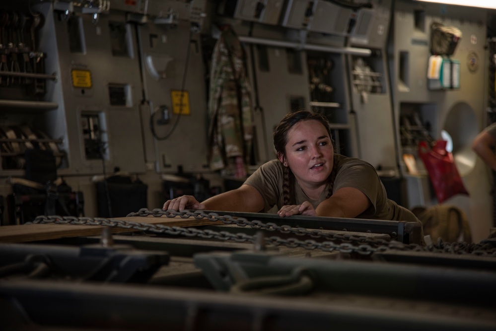 AUAB all female aircrew takes charge