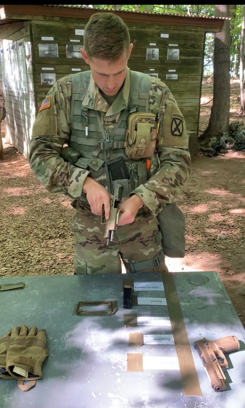 NY National  Guard Soldier competes for Expert Soldier Badge