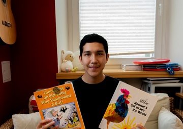 Airman bridges relationships through story time