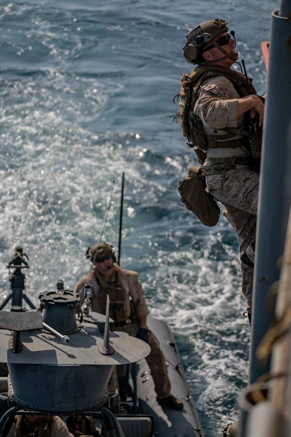 11th MEU ADRD conducts maritime navigation aboard RIBs