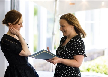 Tobyhanna Army Depot's Danielle Weinschenk completes Core Program, service project